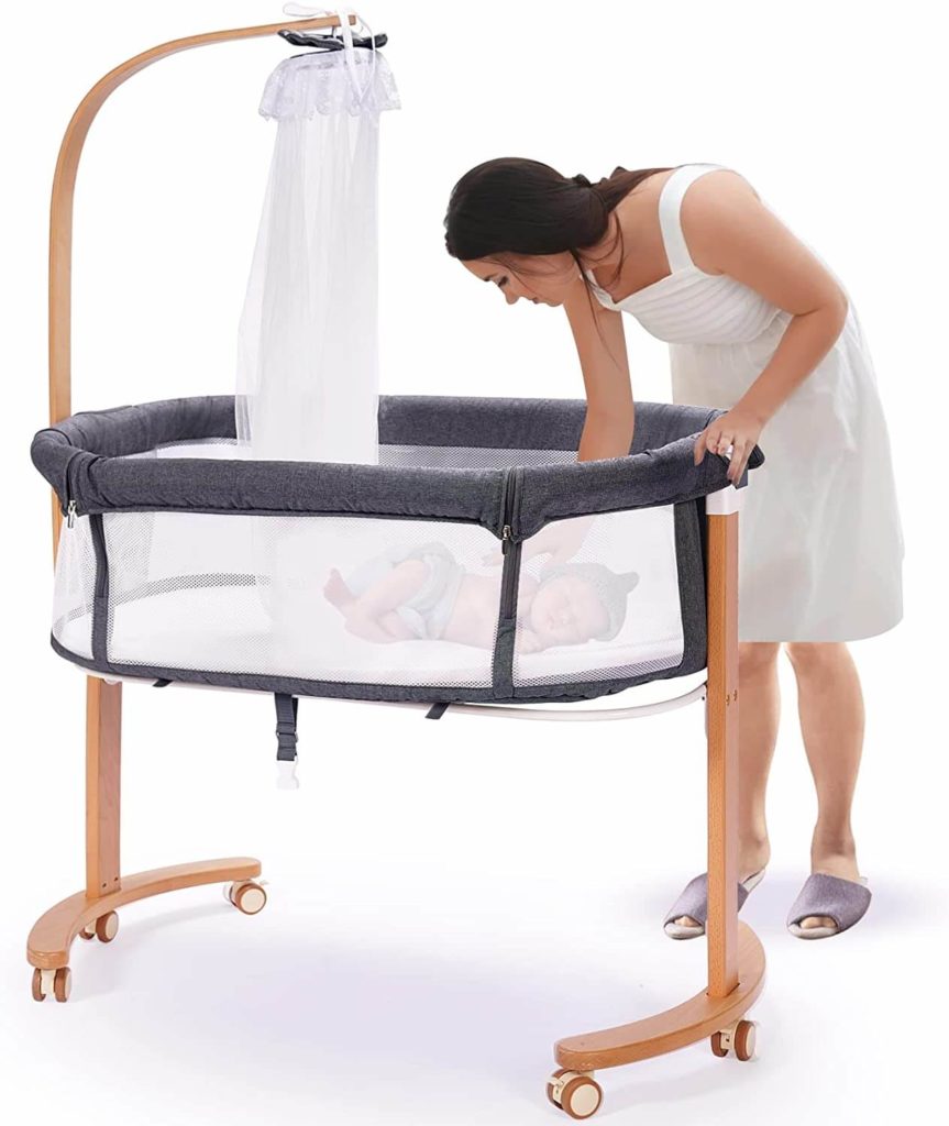 Wooden Bassinet