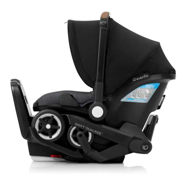 All-in-one stroller and car seat duo for effortless mobility.