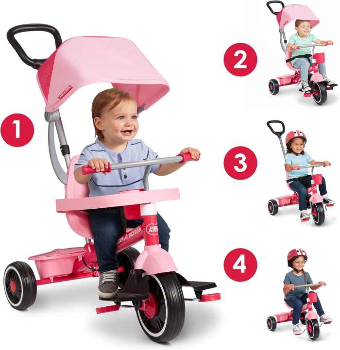 Check out Radio Flyer Pedal & Push 4-in-1 Trike Review